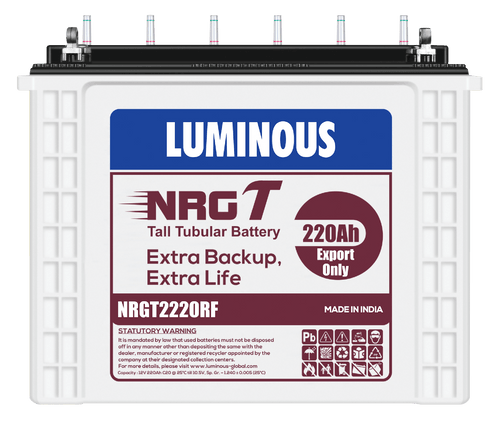 NRGT 220Ah Tubular Battery